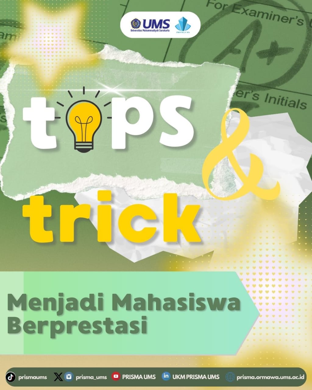 6 Tips & Trick Menjadi Mahasiswa Berprestasi
